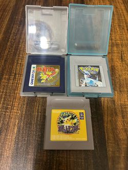 Lote de 3 Juegos Pokémon Game Boy - 100% Originales Auténticos