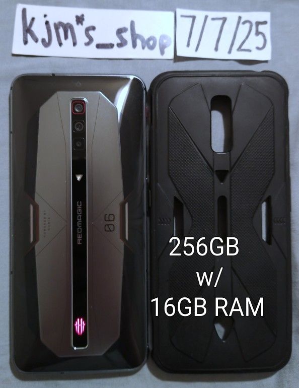 ZTE Nubia Redmagic 6 Pro 256GB & 16GB RAM Android 12 Gaming Phone Silver Unlock