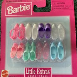 1997 MATTEL Barbie Dressy Shoes 