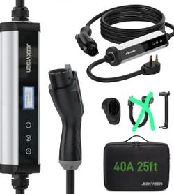 Jeekvisen Level 1/2 EV Charger 40A 25ft