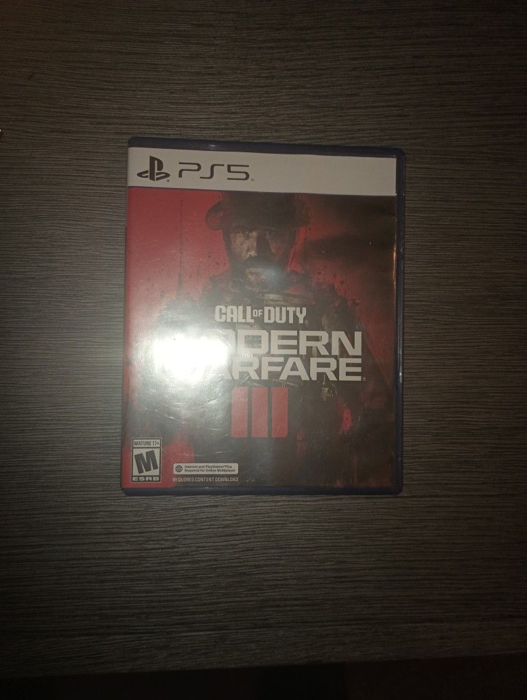 Ps5 Call Of Duty Modern Warfare 3