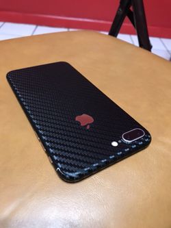 Carbon fiber wrap for iPhone 7 Plus
