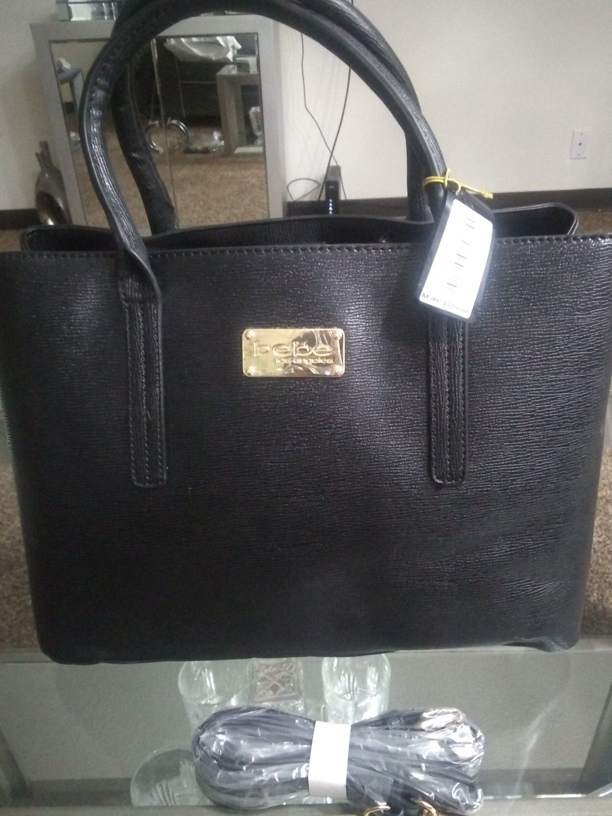 BEBE LasAngeles Aubrey Satchel