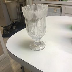 Crystal  Tulip Vase