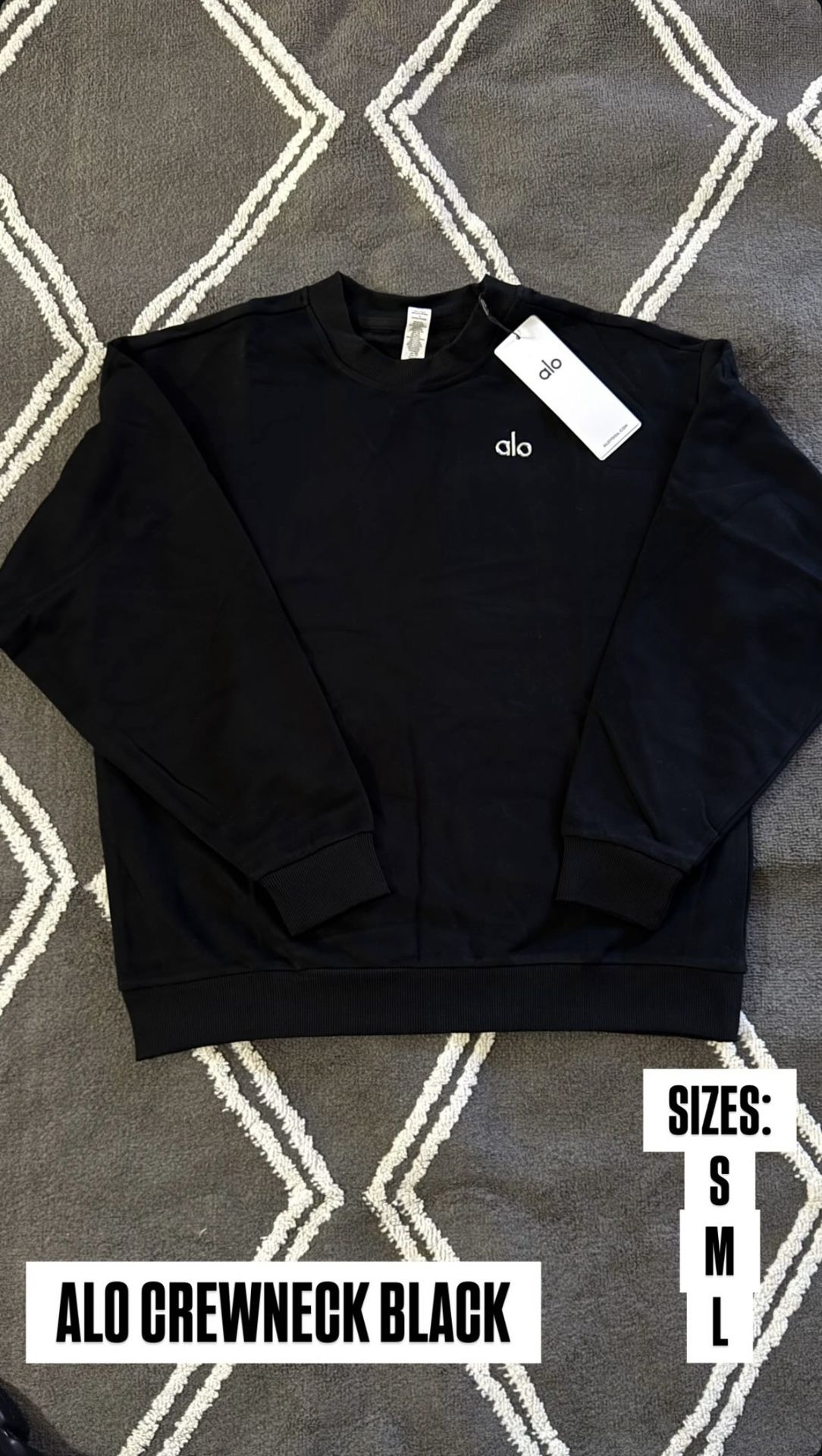 Black Alo Crewneck
