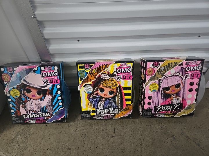 Lol Omg Remix 3pc New