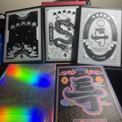 K-Pop Album Bundle (5) Stray Kids & MONSTA X Official Albums