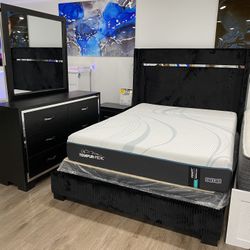 5PC BEDROOM SET WITH FREE NIGHTSTAND ON SALE OFFER ENDS 11/30/25!!!*