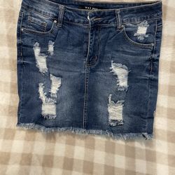Jean Skirt