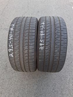 (2) 295/40/22 PIRELLI SCORPION ZERO ASIMMETRICO
