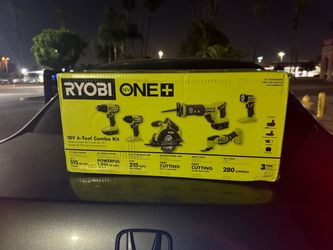 Ryobi 18V ONE+ 6-Tool Combo Kit
