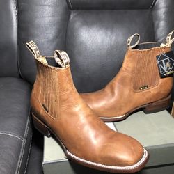 New Leather Boots