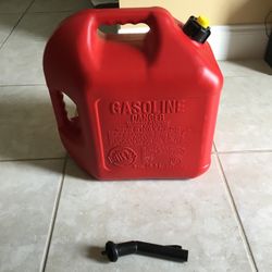 Gasoline 5- Gallon Tank 