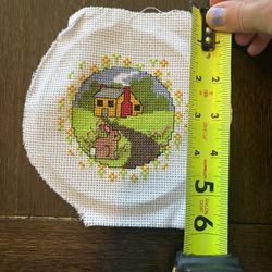 Bunny Cross Stitch Completed