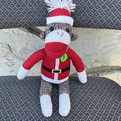 Christmas Sock Monkey