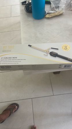 Hot tools curling iron