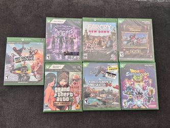 X Box Games Brand New