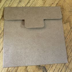 New Box Of 100 Kraft CD/DVD Sleeves