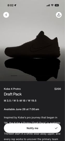 Kobe 4 draft day