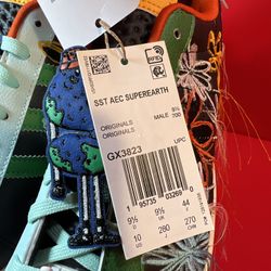adidas gazelle silver green womens Adidas Superstar “Sean Wotherspoon Superearth” US11 – Curated Cartel main image 1