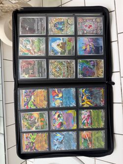 Pokémon Card Collection in Zip Binder