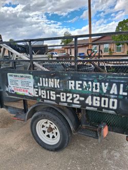 Yard care and Hauling trailer