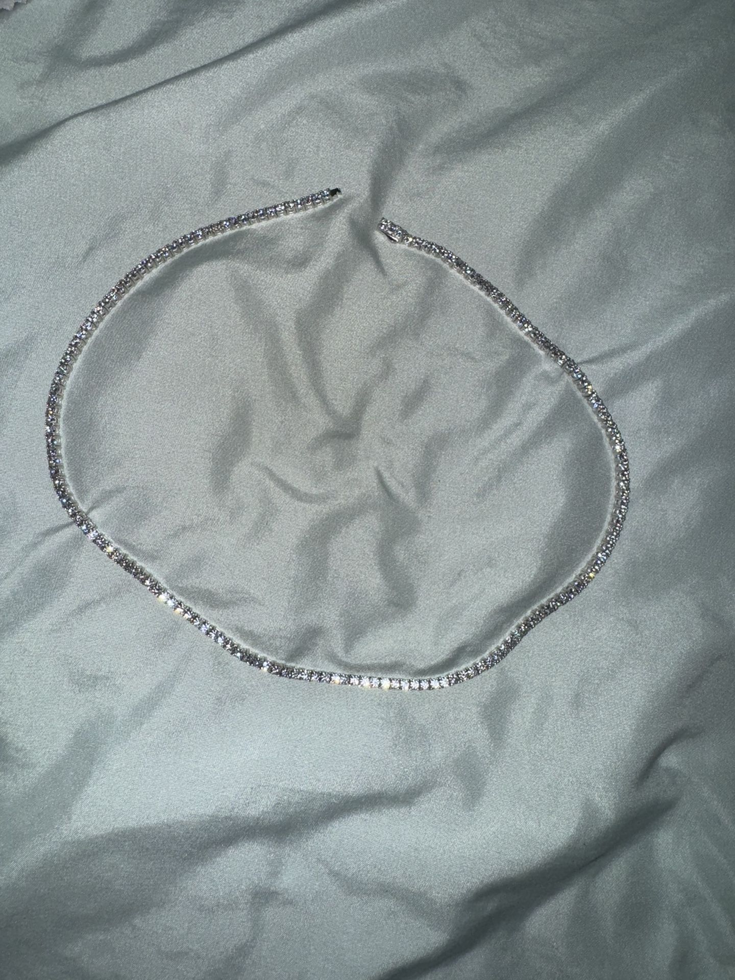 20in’ VS1 Moissanite Diamond Tennis Chain ** READ DESCRIPTION