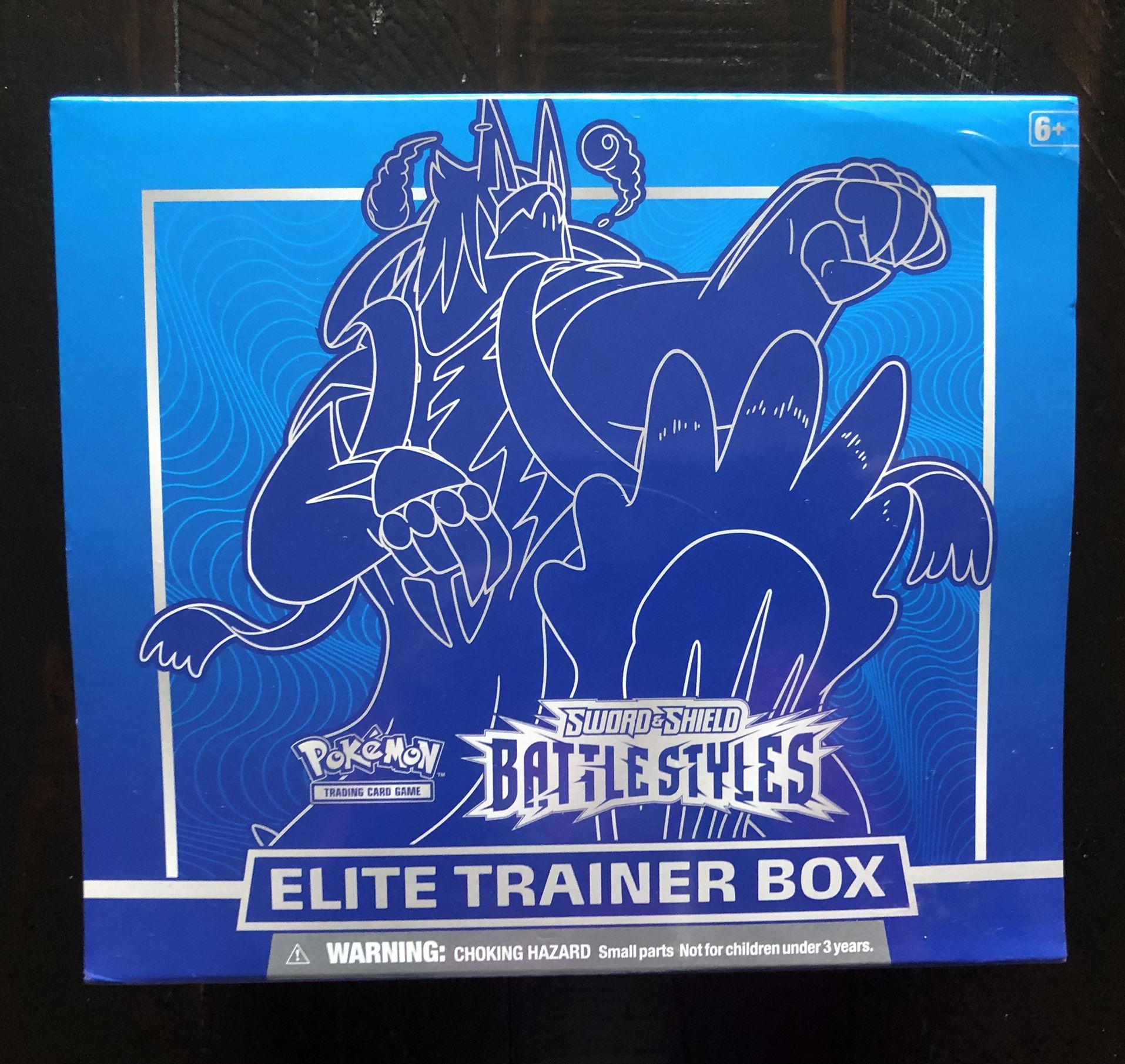Pokemon Sword & Shield Battle Styles Elite Trainer Box BLUE
