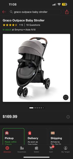 New Garco Outpace Stroller 