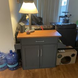 Dresser/ Entertainment Center And Table 