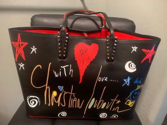 Authentic Christian Louboutin tote bag