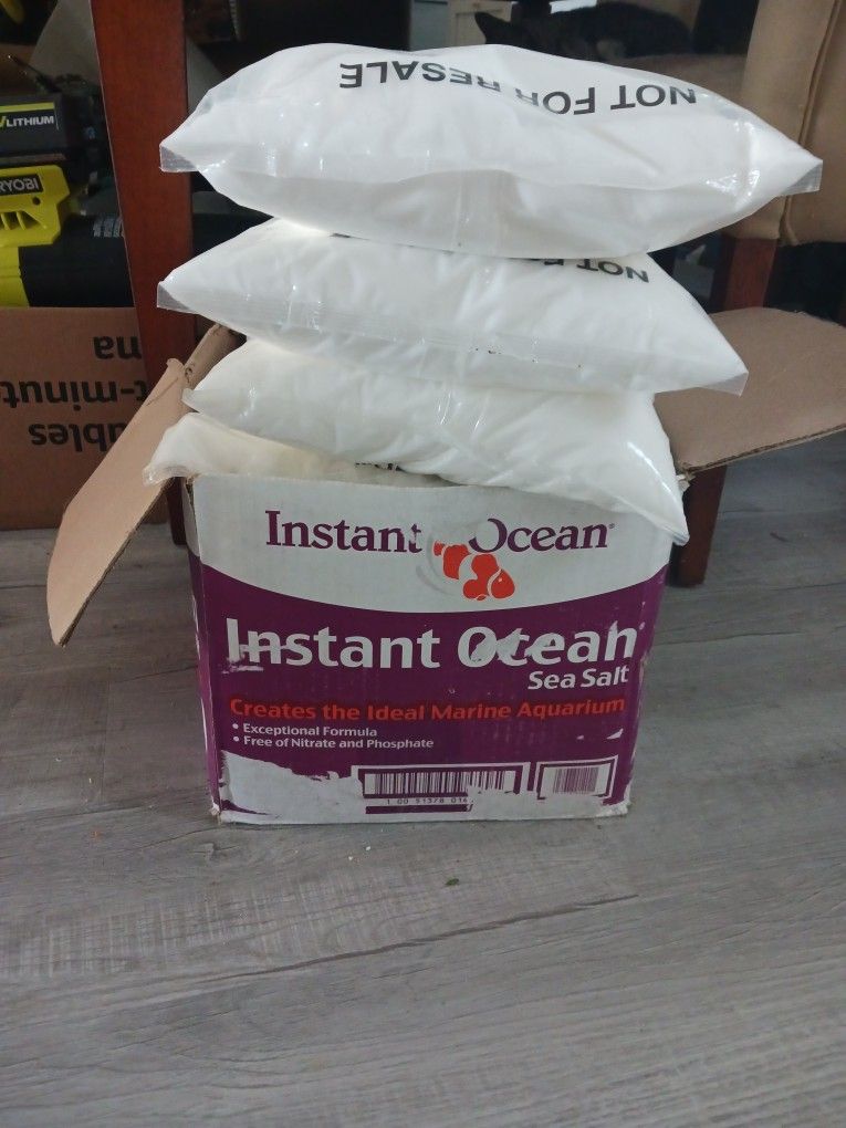Saltwater Tank Salt