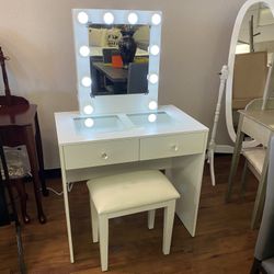 White Vanity