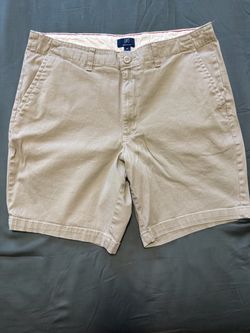 George Men's Khaki Chino Shorts, excellent condition, Size 34