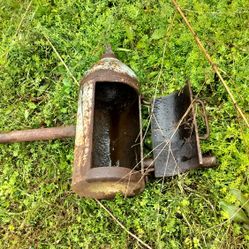 Homemade Barbecue Pit It Just Needs The Rack On The Inside It's A Good Pit 60 Bucks