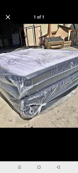 Brand New All Size Mattress | Optional Box & Metal Frame
