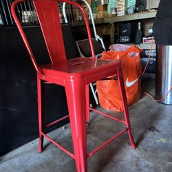 Ted Metal Tall Chair 