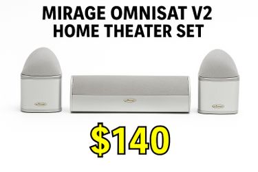 Mirage Omnisat V2 Home Theater Set – L/R + Center (3 speakers)