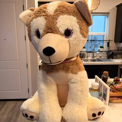 Giant Husky Stuffy (36 In) 