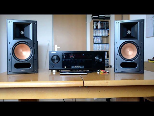 Klipsch RB-61 II Reference Series Bookshelf Loudspeakers, Black (Pair)