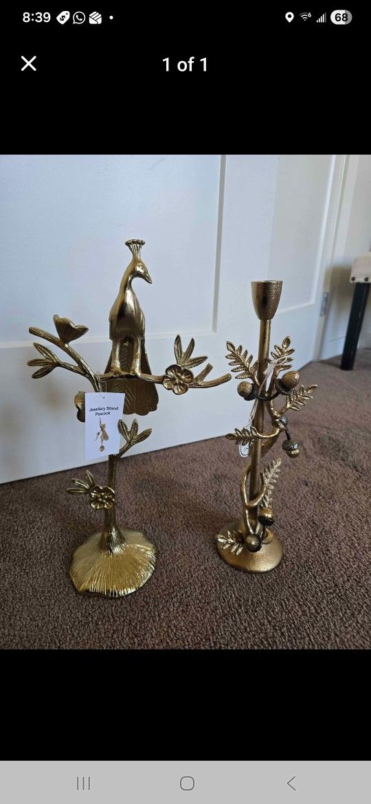 Jewelry And Candle Stands