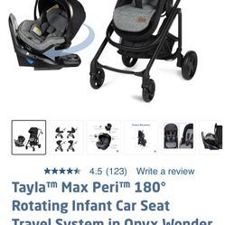 MAXI COSI TAYLA MAX MODULAR STROLLER TRAVEL SYSTEM