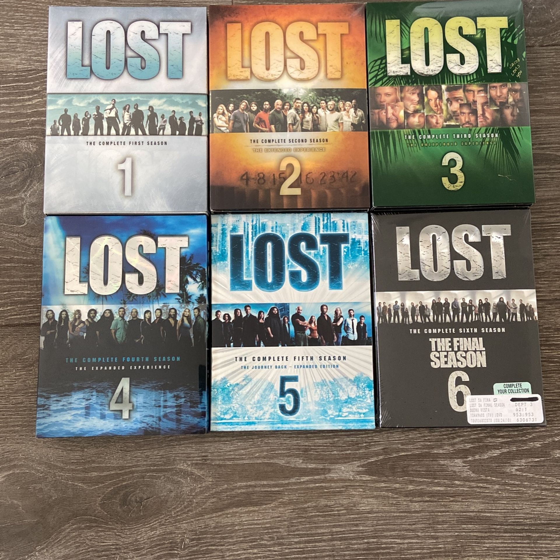 Lost TV series - DVD Set (6 Seasons)