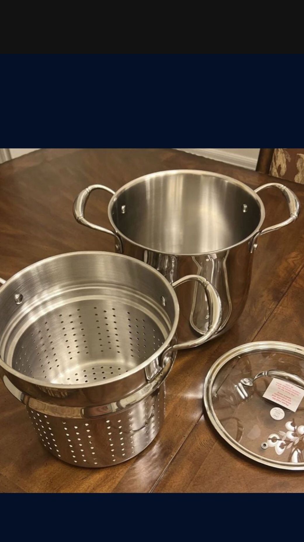 Olla De 8 Qt Y Vaporera