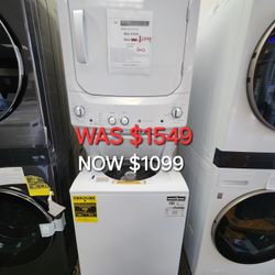 3.8 Cu. Ft. Washer 5.9 Cu. Ft. Electric Dryer Combo