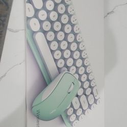 Keyboard Mouse Combo Mint