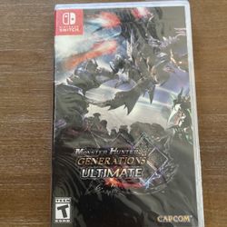 Nintendo Switch Monster Hunter New Sealed 