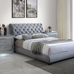 Platform Queen Or King Bed Frame 