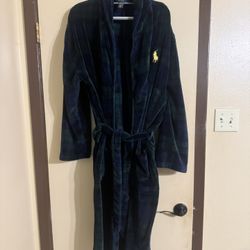 Ralph Lauren Polo Plush Microfiber Robe Size LXL