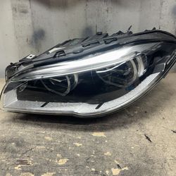 2014 2015 2016 BMW 550i M5 Left Driver Side Adaptive Headlight OEM (contact info removed)-01